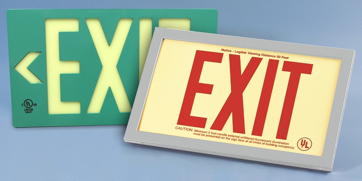 UL924 listed EXIT Signs